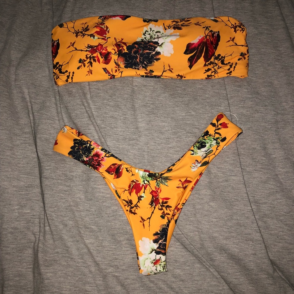 Two piece bathing suit